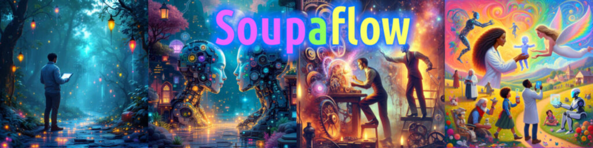 Soupaflow Vector - Helpful AI in the WordPress environment / Hilfreiche KI im WordPress Umfeld Soupaflow Vector - Helpful AI in the WordPress environment / Hilfreiche KI im WordPress Umfeld